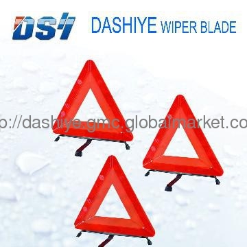 red triangle reflector