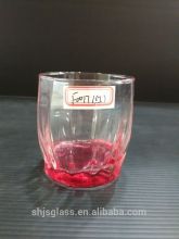 Pure juice glassware drink glass bottom spray colored cup