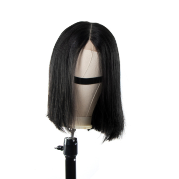 Virgin Brazilian Remy Jerry Curl Short Hair Frontal Lace Wig ,Peruvian Jerry Curl Human Hair Lace Front Bob Human Hair Wig