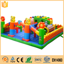 Novelty Inflatable Bear Fun City,Inflatable Kids Fun City Inflatable Playground