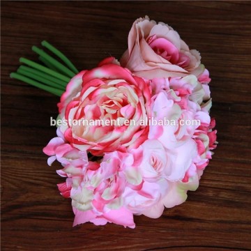 Party Wedding Bridal Silk Posy Roses Flower Bouquets