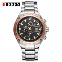 Rose Gold Casual Ladies Watches Quartz Men
