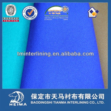 plain weave ladys woven fusible colorful interlining