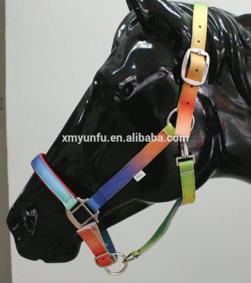 ribbon trim horse halter,halter for numnah