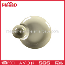 Round melamine dip dishes, melamine chip and dip