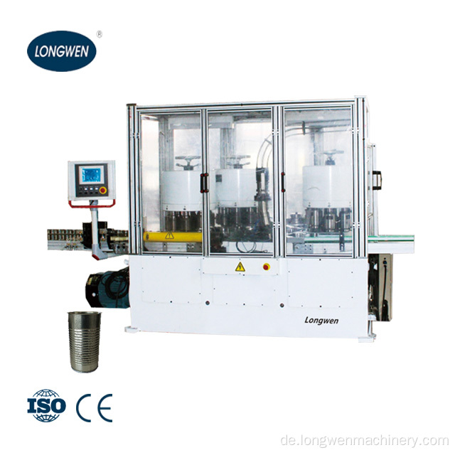 Automatische Weißblechdose, die Maschine zum Einhalsen von Flanschen ncombination Maschine herstellt