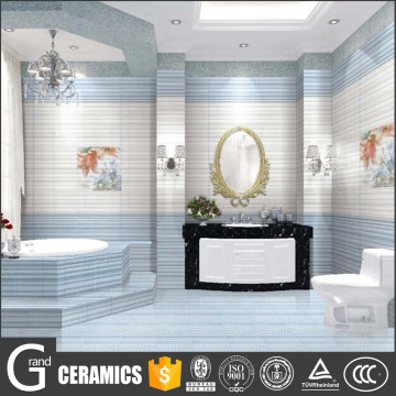 Digital 10x15 peel and stick backsplash porcelain wall tile painted by hand