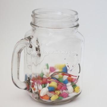 Mason Jar 16oz Glass Jar Drinking