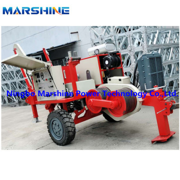 50kN stringing puller machine hydraulic cable puller