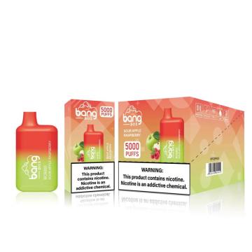 Vape desechable Hot Selling Bang BC 5000Puffs Recargable