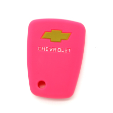 Flat Silicone Car Key Shell For Chevrolet