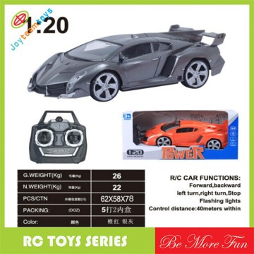 plastic 1:20 rc car 4 channel rc car foe children