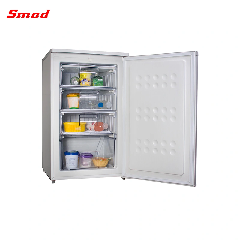 100L Single Reversible Door Mini Countertop Upright Freezer