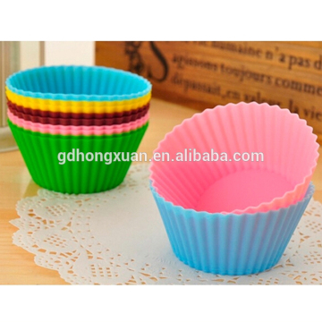 Hot Sale Silicone Muffin Cup Cake Cup Food grade Silicone Cup Cake Molds