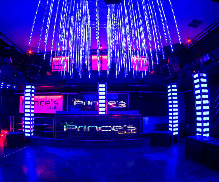 Tubo de iluminación 3D de cores para DJ Disco Party