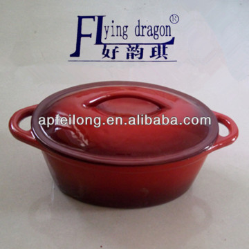 enamel cast iron casserole