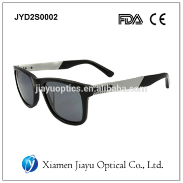 italian acetate sunglasses with aluminium temples