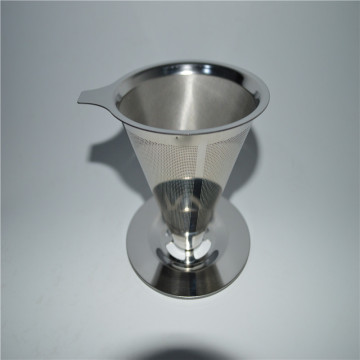 2 Cups Stainless Steel Coffer Filter Wire Mesh