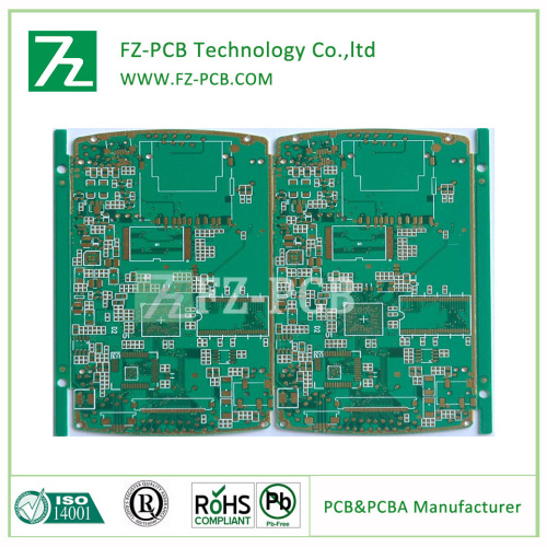 Imersão de multicamadas 4 camada PCB rígida ouro