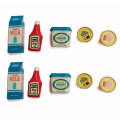 Miniatur Puppenhaus Zubehör Milch und Jad Five Set