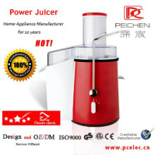 Applie juicer with 2L pulp container and 1L juicer jar