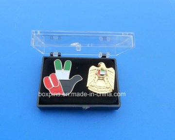 UAE Eagle Design Magnet Badge for Ceremony