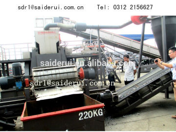 Heavy hammer mill shredder
