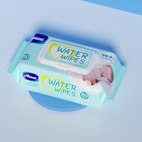 Hypoallergénique non parfumé pour les lingettes pour bébés de peau sensible