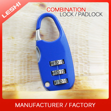 Digital Resettable Luggage Mini Zipper Lock, Travel Bag Zipper Lock
