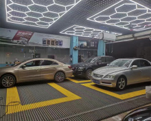 Ribbed Heavy Duty Home Garage Instant Interlocking DIY Floor Tiles