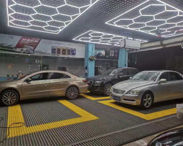 Ribbed Heavy Duty Home Garage Instant Interlocking DIY Floor Tiles