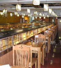 Rotary sushi conveyor belt