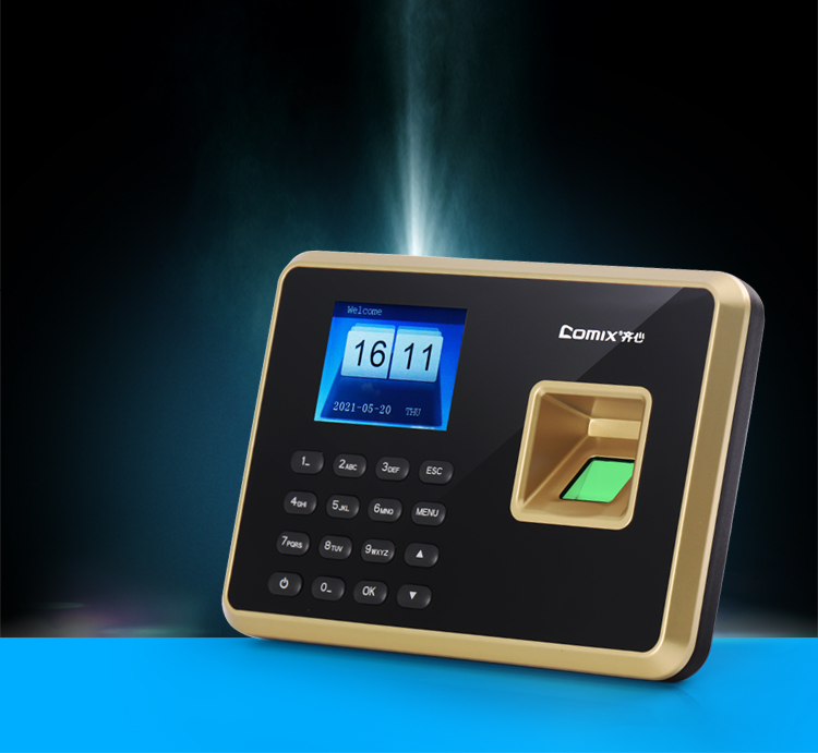 Biometric Fingerprint Smart Time Attendance Clock Employee Recognition Recording Device Electronic Attendance Machine For Comix