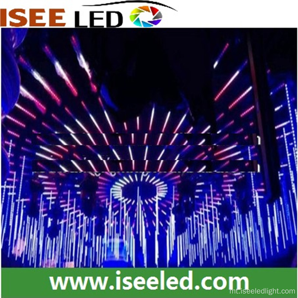 Outdoor 5050 RGB LED 3D CE Tube Vertical