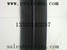 The rubber stop is attached to the outside