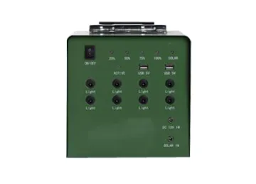 30W DC output solar home system