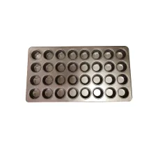 Rk Bakeware China 24 Cup Glazed Aluminized Steel Jumbo Muffin Pan Mini Muffin Tray Regular Muffin Pan Texas Muffin Tray