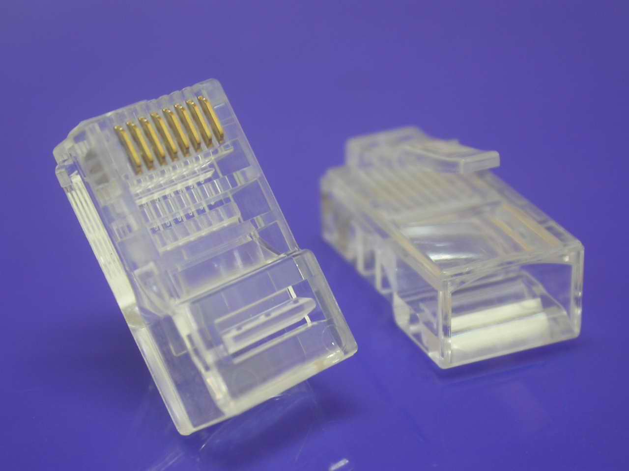 موصل RJ45 C6 جزء واحد