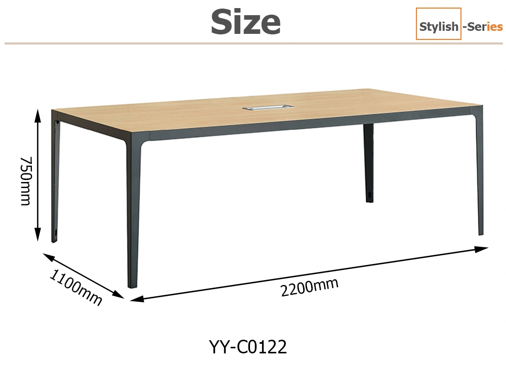 Custom Modern New Design Wooden Furniture Conference Office Table