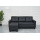 Modern European Style Leather L Shape Sofa