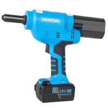 EU Warehouse MINOVA 18V 4.0Ah Cordless Nail Gun Compatible with 6.4mm Stainless Steel Nails