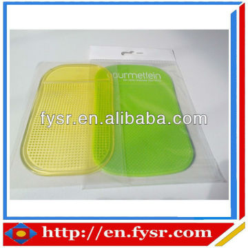 silicone non skid car mat silicone non slip car pad