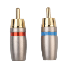 Copper Gold Plated RCA Solder Plug Connector