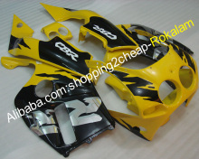 Motorbike Body Kit for Honda CBR 250 RR CBR250RR MC19 1988-1989 Yellow Black Motorcycle Fairing