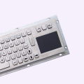 Waterproof IP65 Steel Keyboard With Touchpad