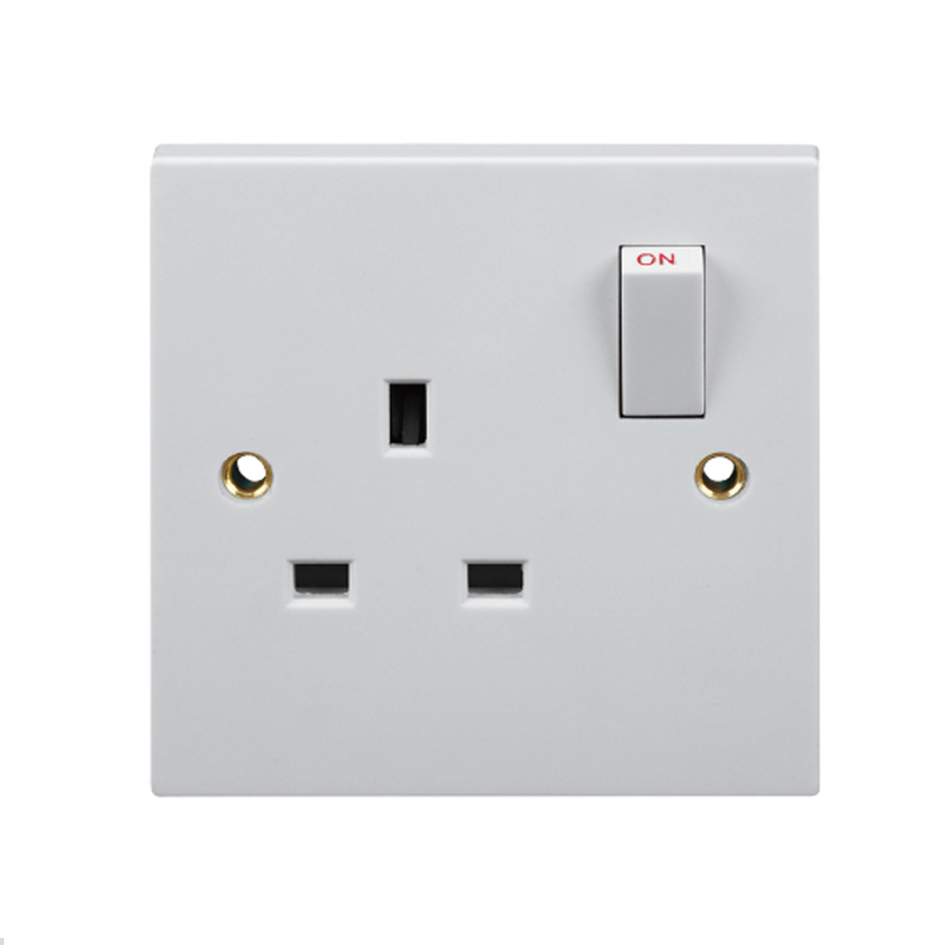 AT Series 1x13A Wall Switch Socket