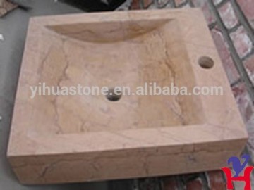 recgular trough sink