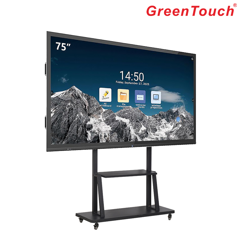 Papan Tulis Panel Datar Mesin Konferensi All-in-one 75"