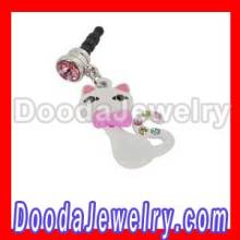 Universal 3.5mm Earphone Jack Accessory Cat Charm For Iphone?