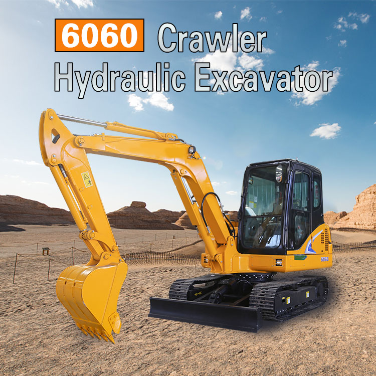 6 Ton Crawler Hydraulic Excavator